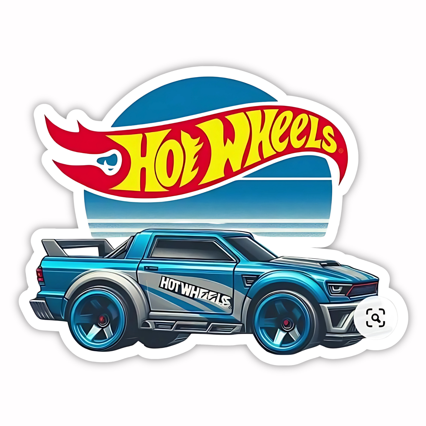 Hot Wheels Sticker