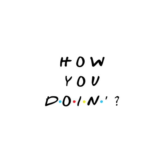 Friends TV Show Poster – Iconic Sitcom Wall Art for Fans – How You Doin’?