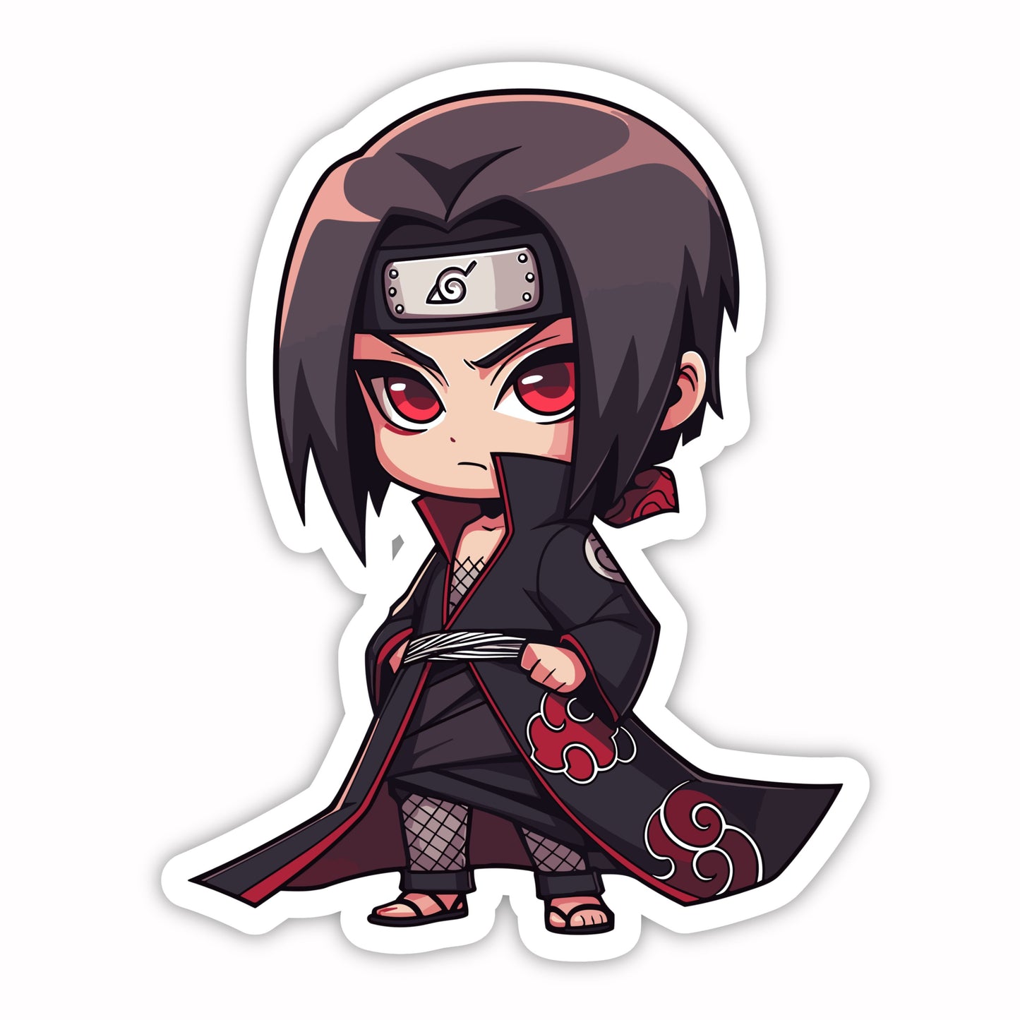 Anime Stickers - Red-Eyed Rogue