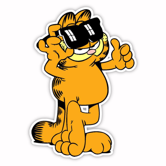 Garfield Stickers - Cool Shades Garfield