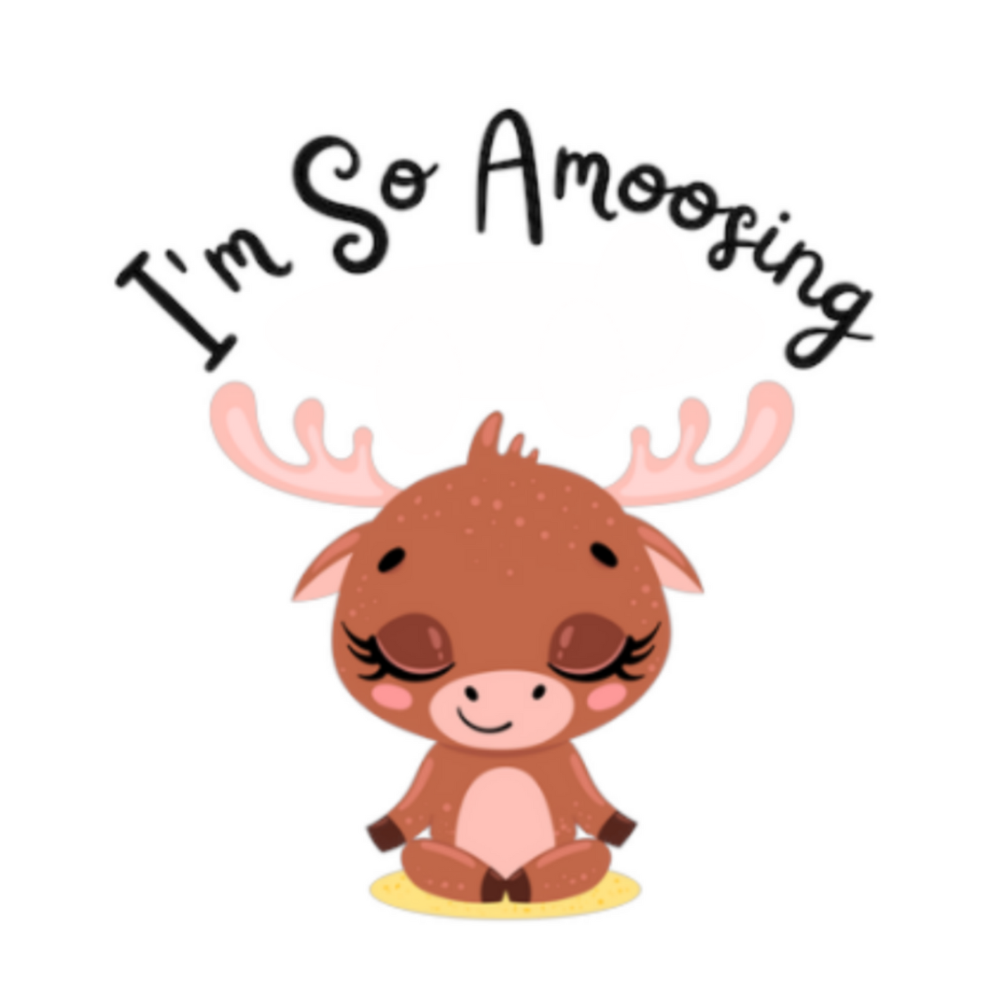 Pun Stickers - I’m So Amoosing