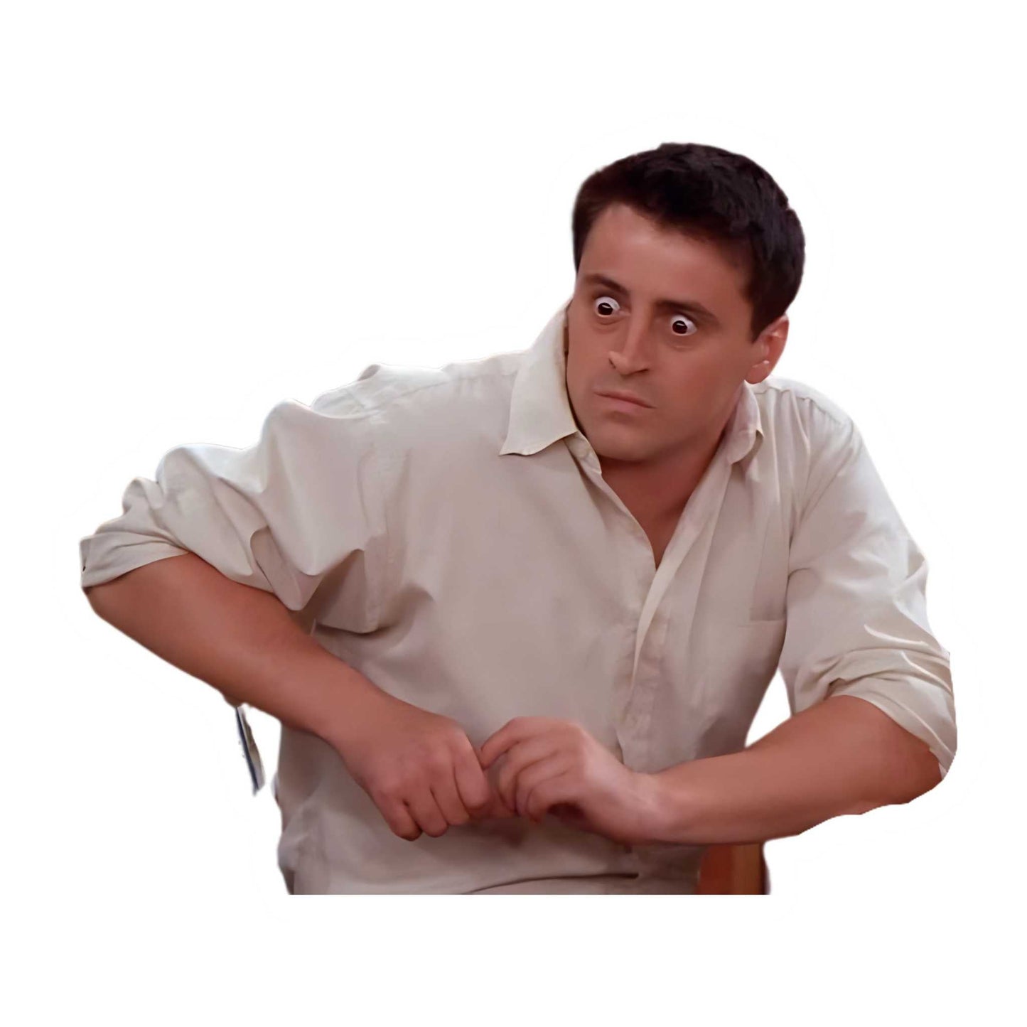 Friends TV Show Stickers - Joey Shocked