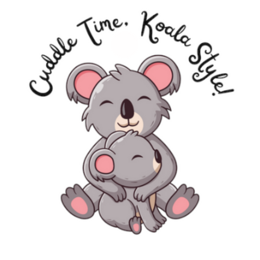 Pun Stickers - Cuddle Time Koala Style