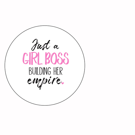 Quirky - Just A Girl Boss Building Her Empire Badge