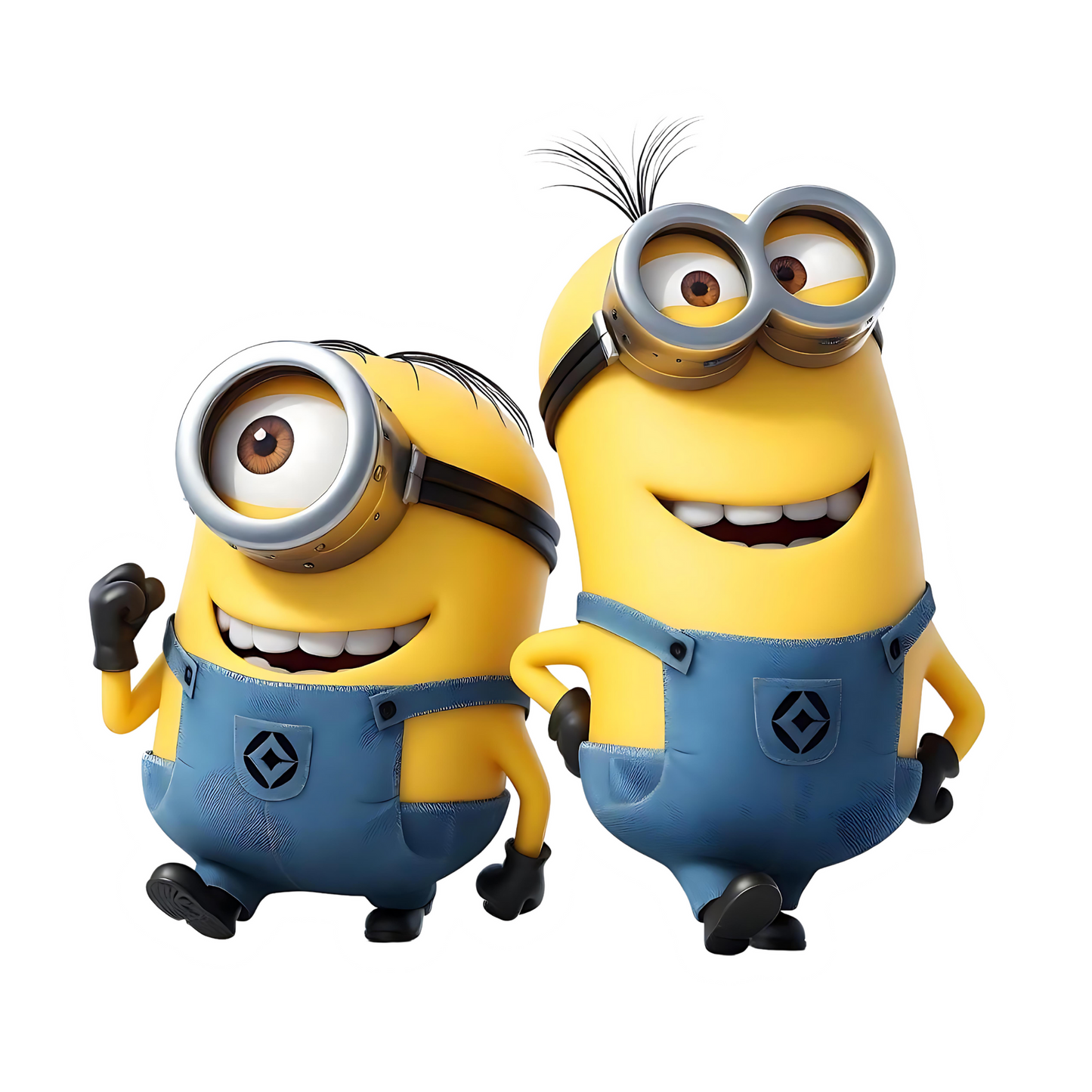 Minions Stickers - Happy Duo Minions