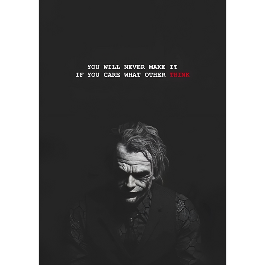 Joker Posters – Multiple Designs | Dark Knight & DC Inspired Wall Art – Silent Rebel