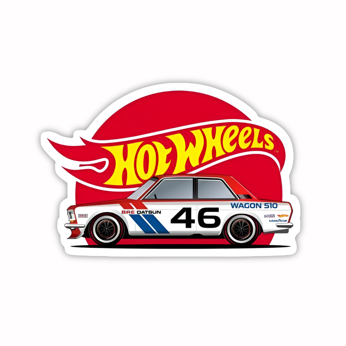 Hot Wheels Sticker