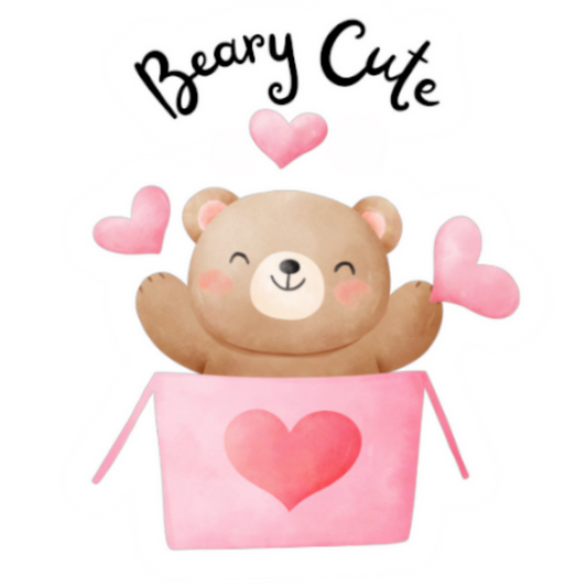 Pun Stickers - Beary Cute