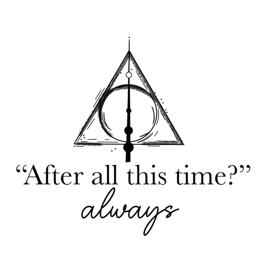 Harry Potter Stickers - Deathly Hallows “Always”