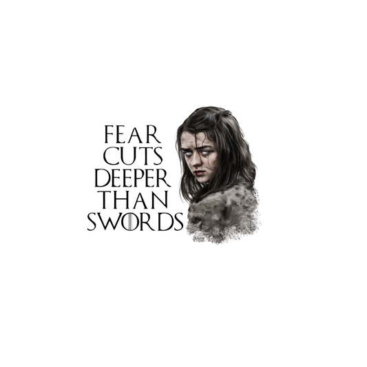 Game of Thrones Stickers - Fear Cuts Deeper (version 1)
