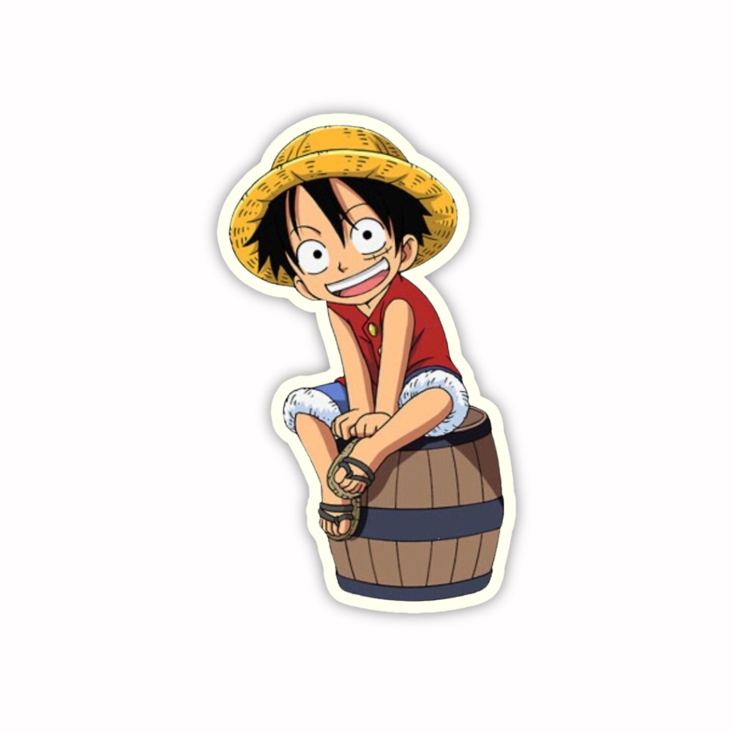 Anime Stickers - Barrel Buddy Luffy