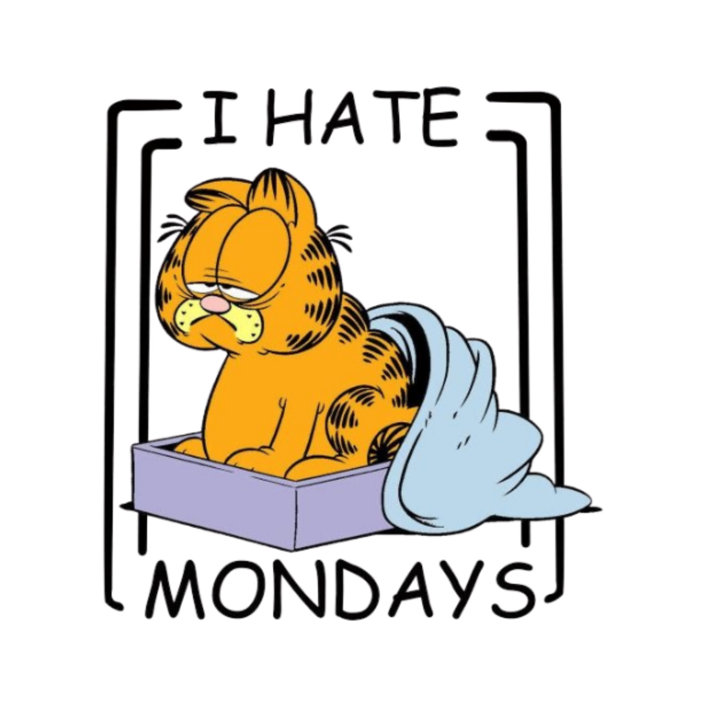 Funny & Lazy Cat Stickers – Cute Cartoon Cat Collection