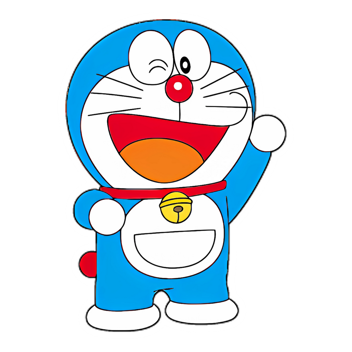 Doraemon Stickers - Winking Doraemon