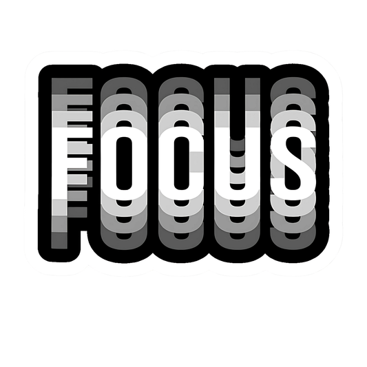 Coding Stickers - "Glitch Focus"