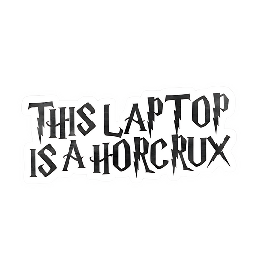 Harry Potter Stickers - This Laptop is a Horcrux