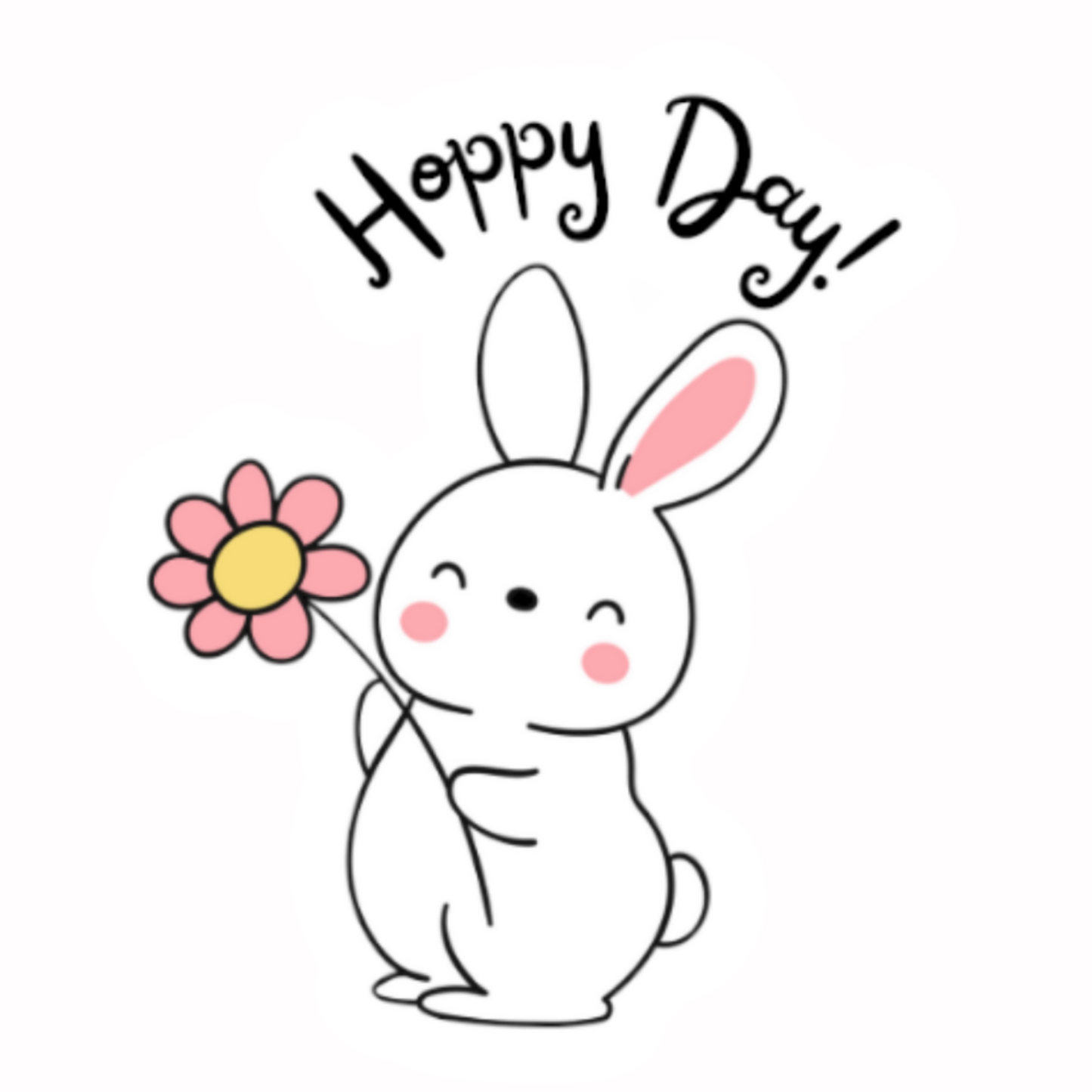 Pun Stickers - Hoppy Day!