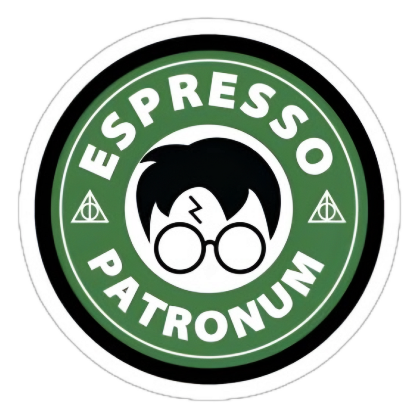 Harry Potter Stickers - Espresso Patronum Logo