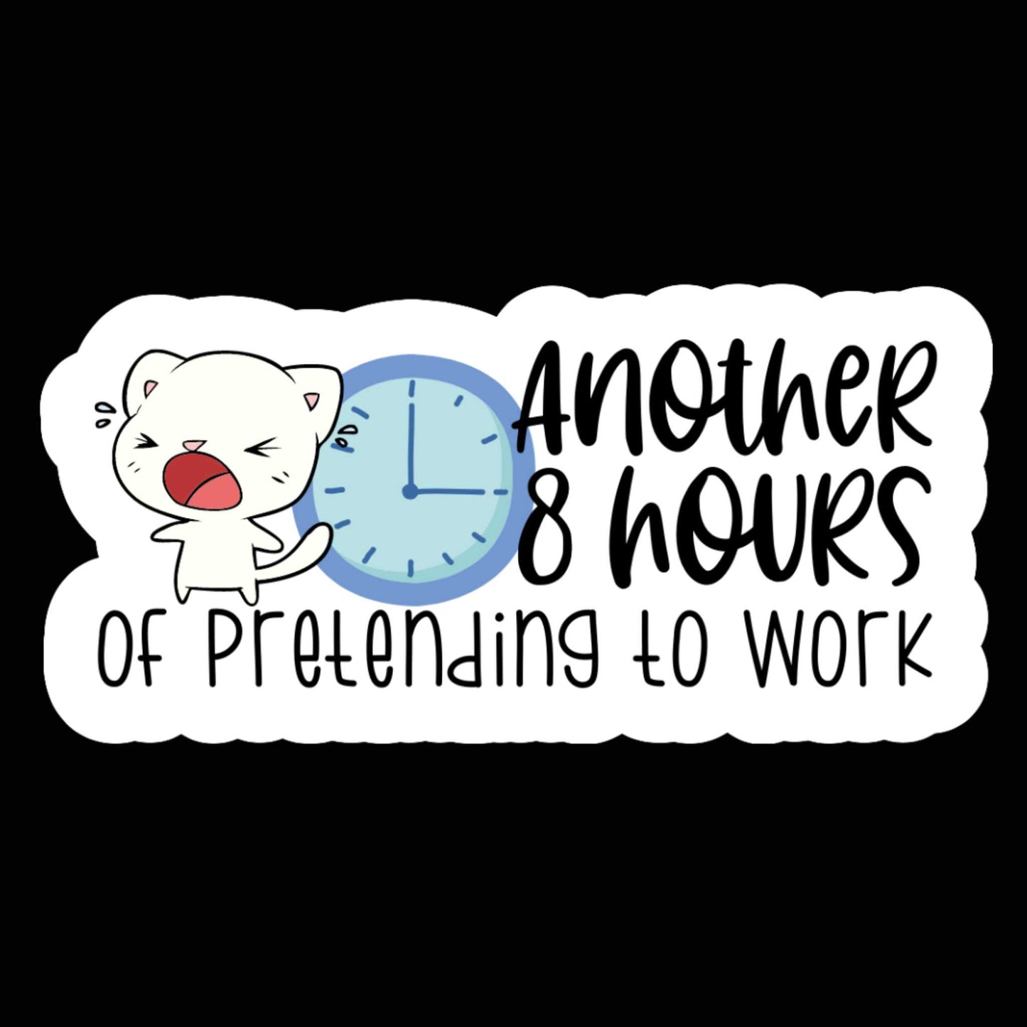 Office Humor Vinyl Stickers – Relatable & Sassy