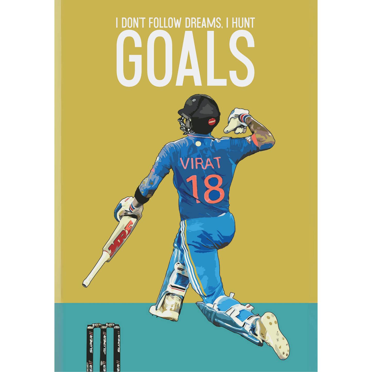 Virat Kohli Posters – Multiple Designs | Cricket & Sports Wall Art – Goal Hunter