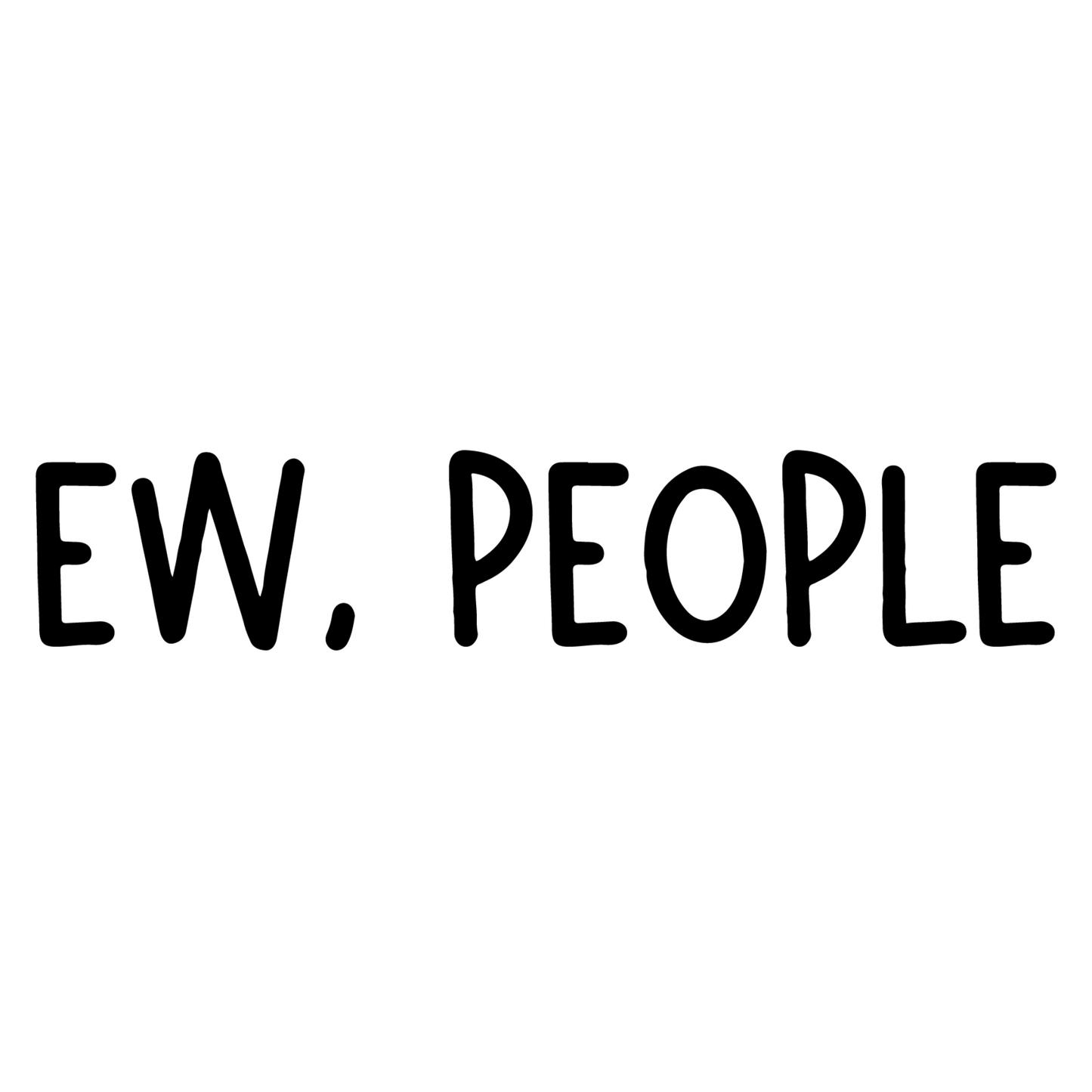 Cute Monkey Sticker – Funny Cartoon Type Vinyl Decal