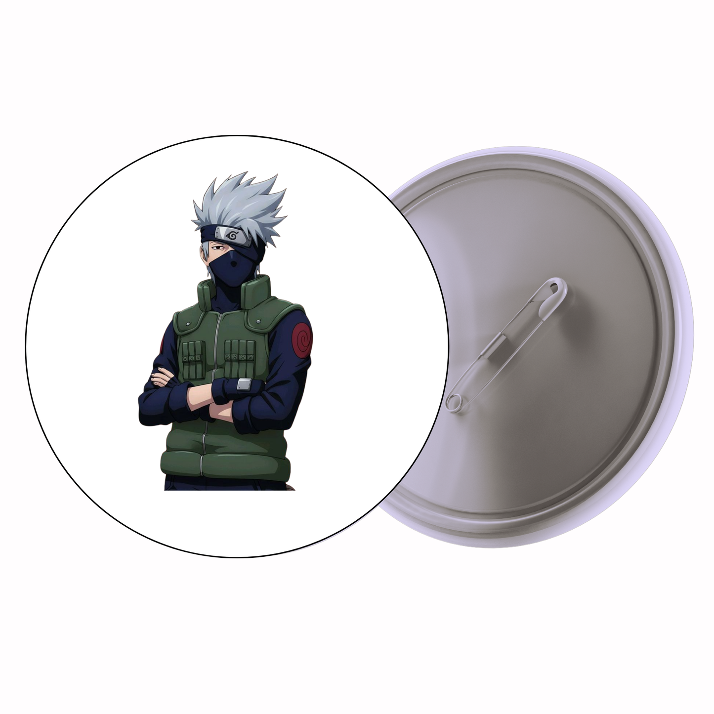 Anime - Luffy – Split Face Badge