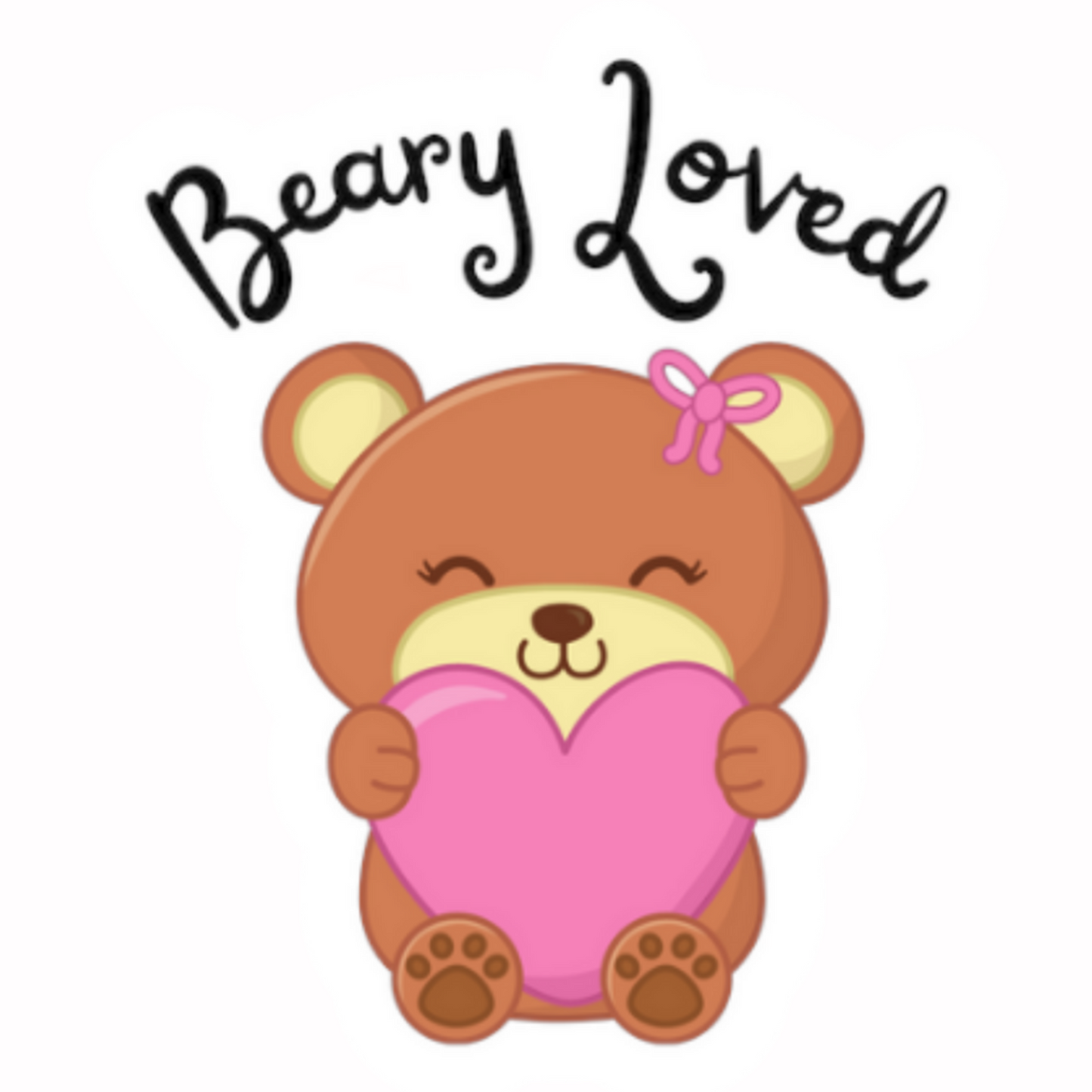 Pun Stickers - Beary Loved
