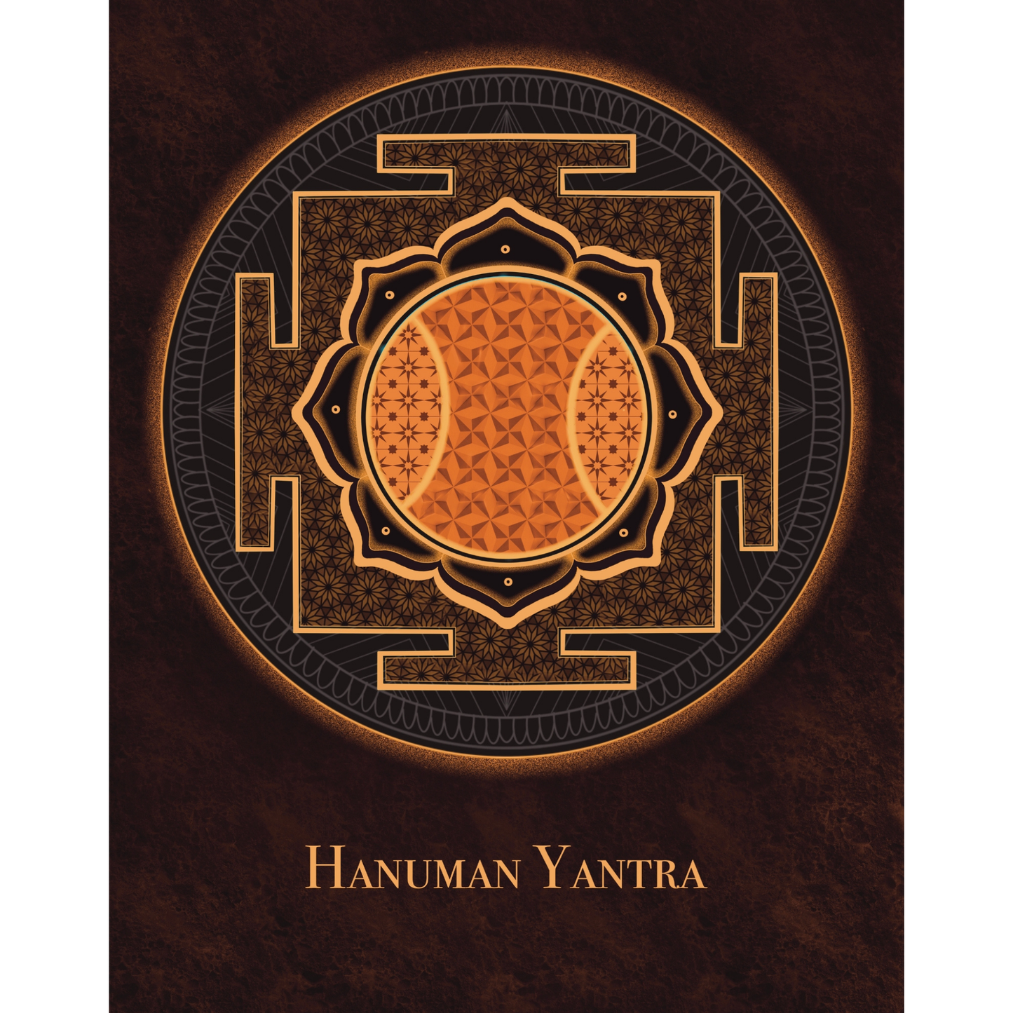 Lord Hanuman Poster – Spiritual Wall Art | Bajrangbali Devotional Print – Hanuman 7