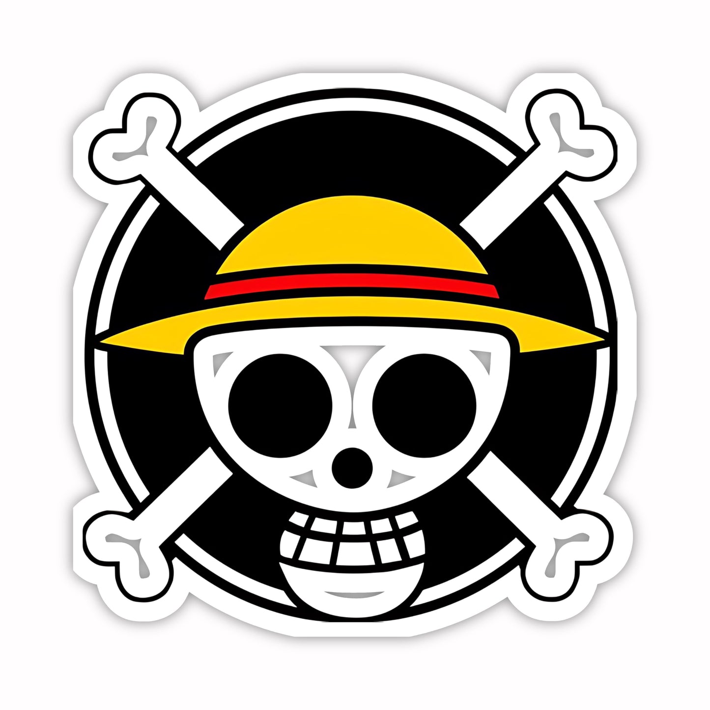 Anime Stickers - Pirate Emblem Bold