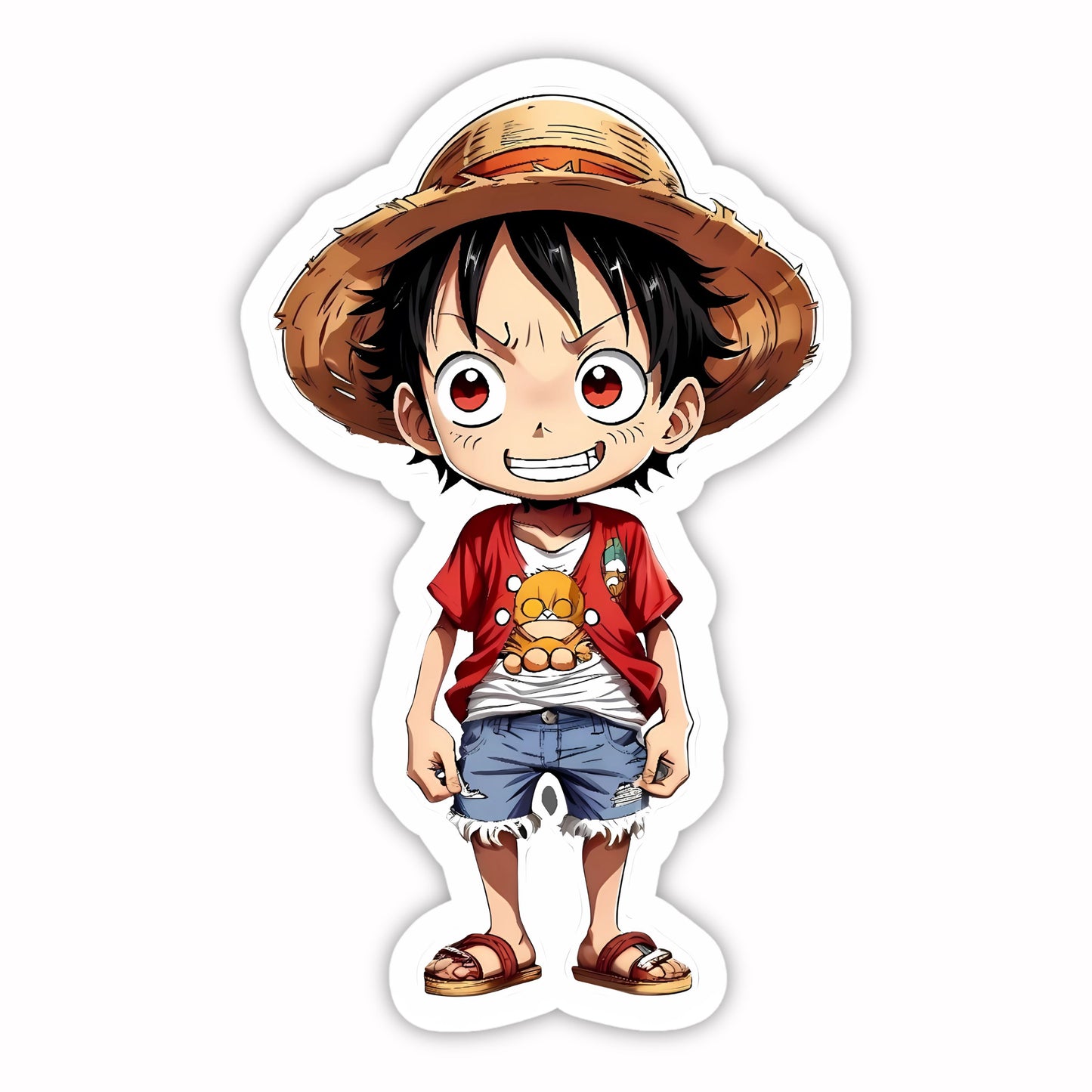 Anime Stickers - Young Pirate King