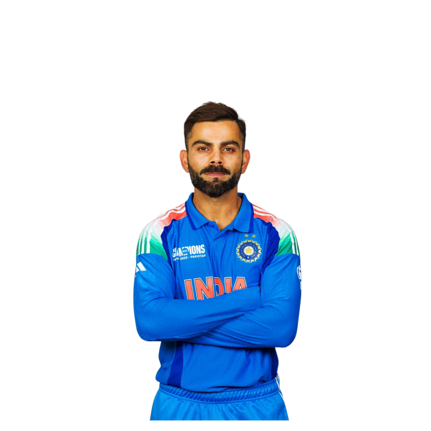 Cricket Stickers - Team India Folded Arms Virat Kohli
