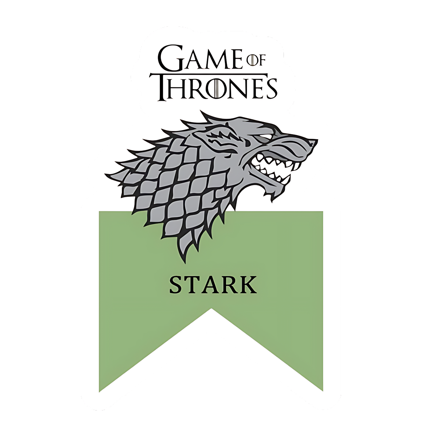 Game of Thrones Stickers - House Stark Sigil
