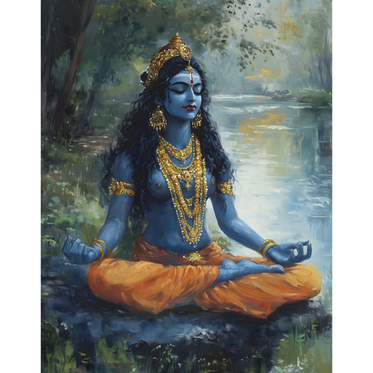Kali Mata Poster – Divine Hindu Goddess Wall Art | Spiritual Home Décor – Kali mata  11
