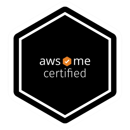 Coding Stickers - aws☑me certified" – AWSome Certified