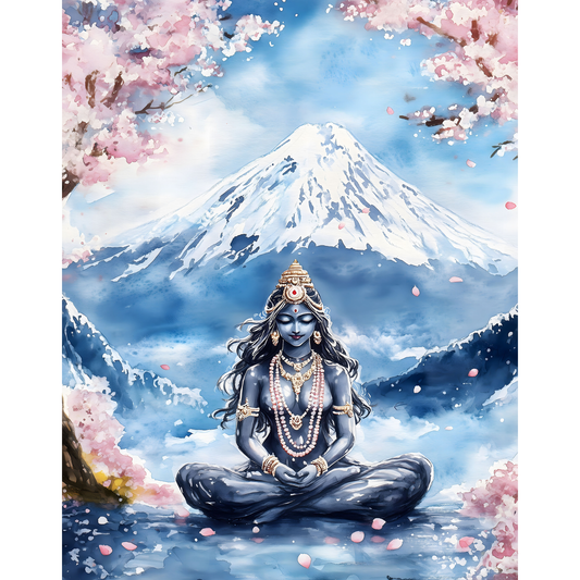 Kali Mata Poster – Divine Hindu Goddess Wall Art | Spiritual Home Décor – Kali mata 4