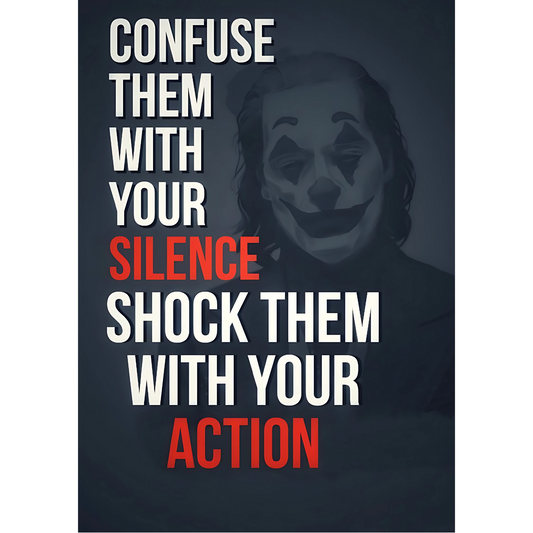 Joker Posters – Multiple Designs | Dark Knight & DC Inspired Wall Art – Silent Thunder