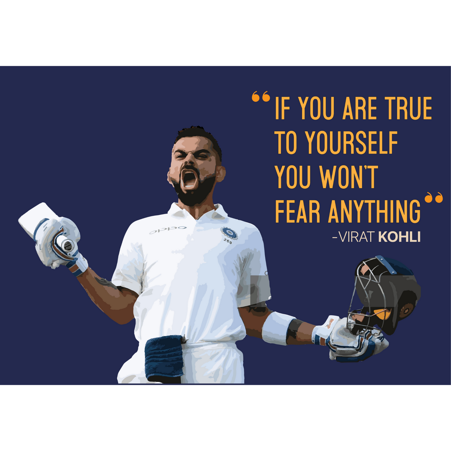 Virat Kohli Posters – Multiple Designs | Cricket & Sports Wall Art – Fearless Truth