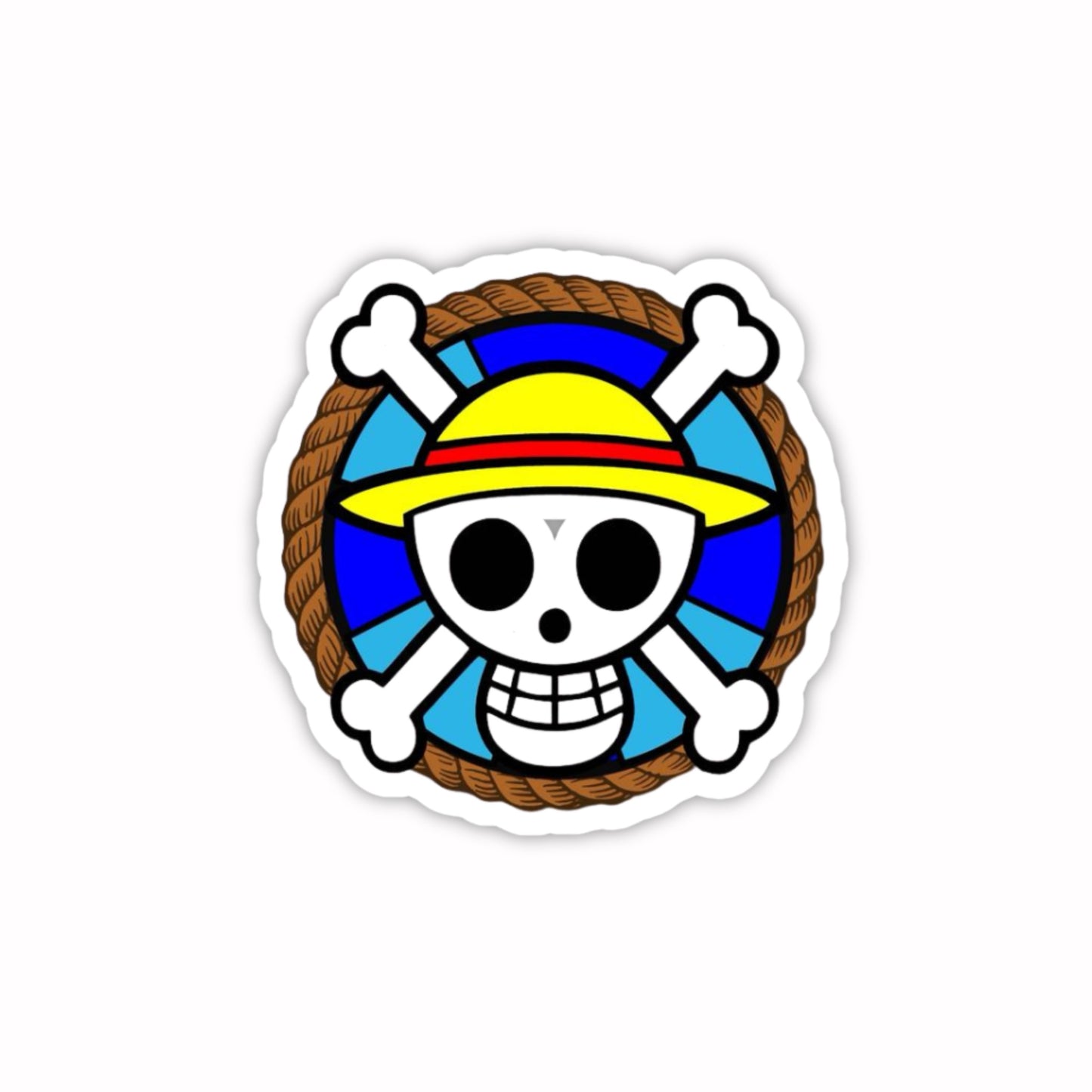 Anime Stickers - Straw Hat Skull
