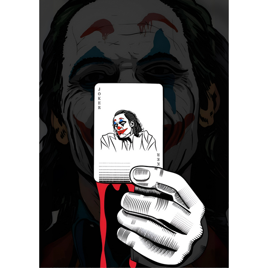 Joker Posters – Multiple Designs | Dark Knight & DC Inspired Wall Art – Card of Chaos