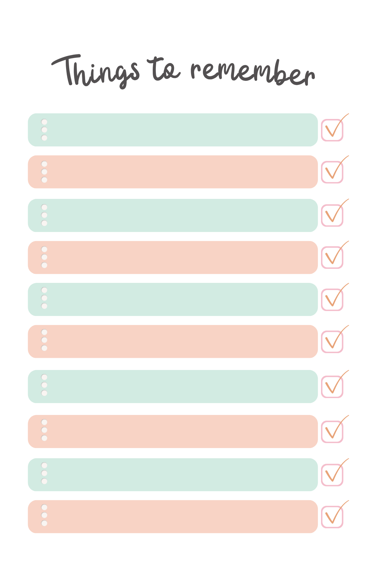 Magnetic Planner – 4x6in | Notes or Reminders