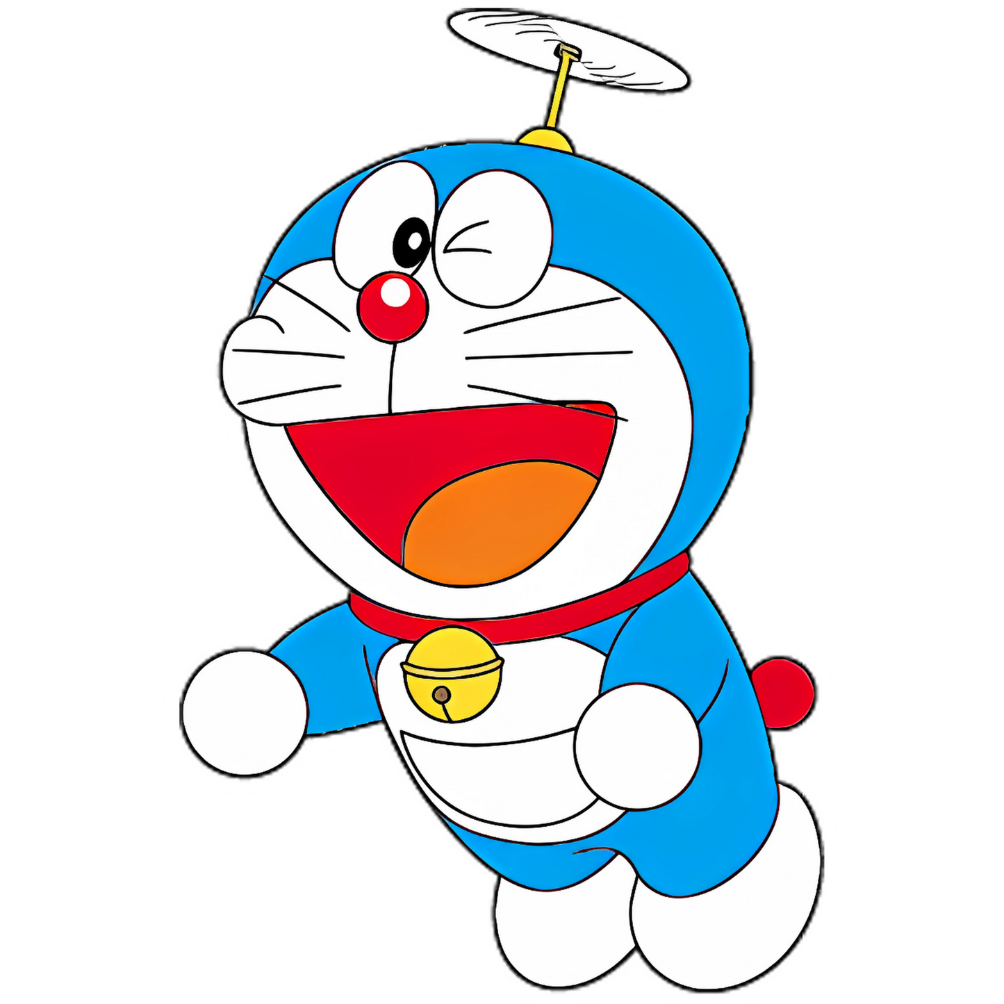 Doraemon Stickers - Propeller Flight Doraemon
