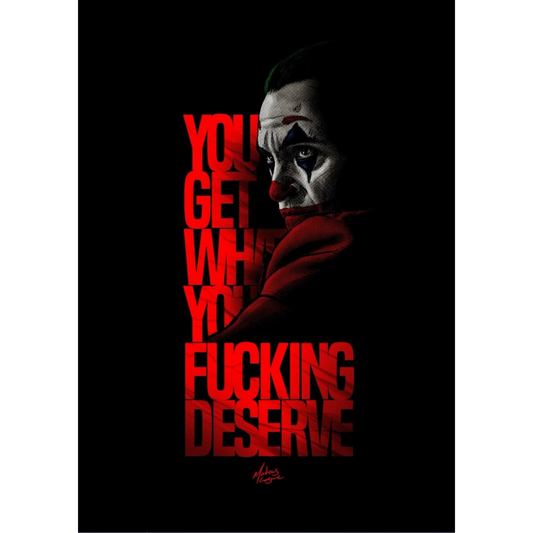 Joker Posters – Multiple Designs | Dark Knight & DC Inspired Wall Art – Justice Served