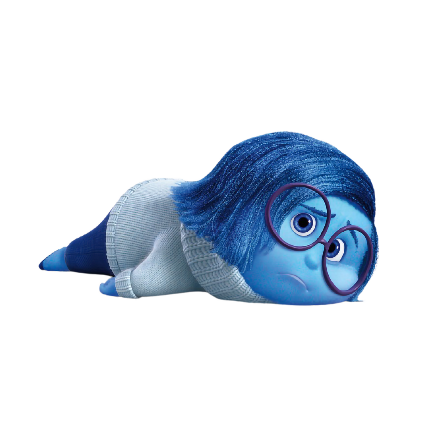 Inside Out Stickers - Sadness Lying Down Sticker
