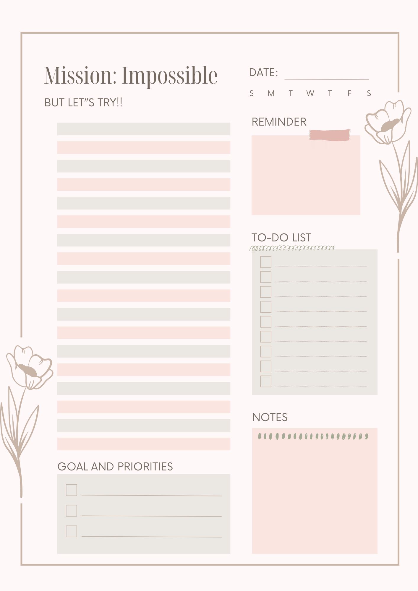 Magnetic Planner – A4 | One Stop Planning