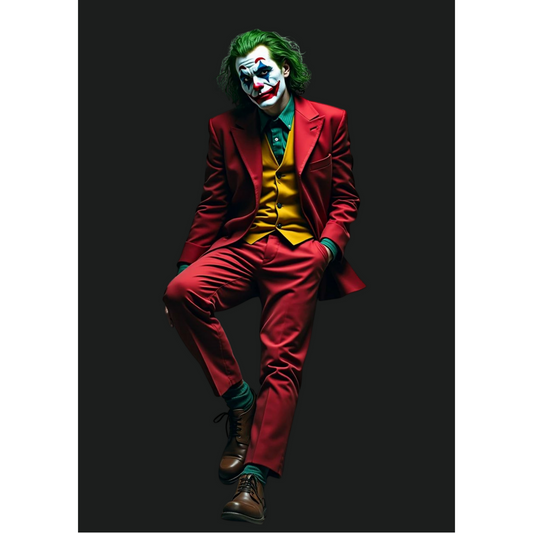 Joker Posters – Multiple Designs | Dark Knight & DC Inspired Wall Art – Crimson Chaos