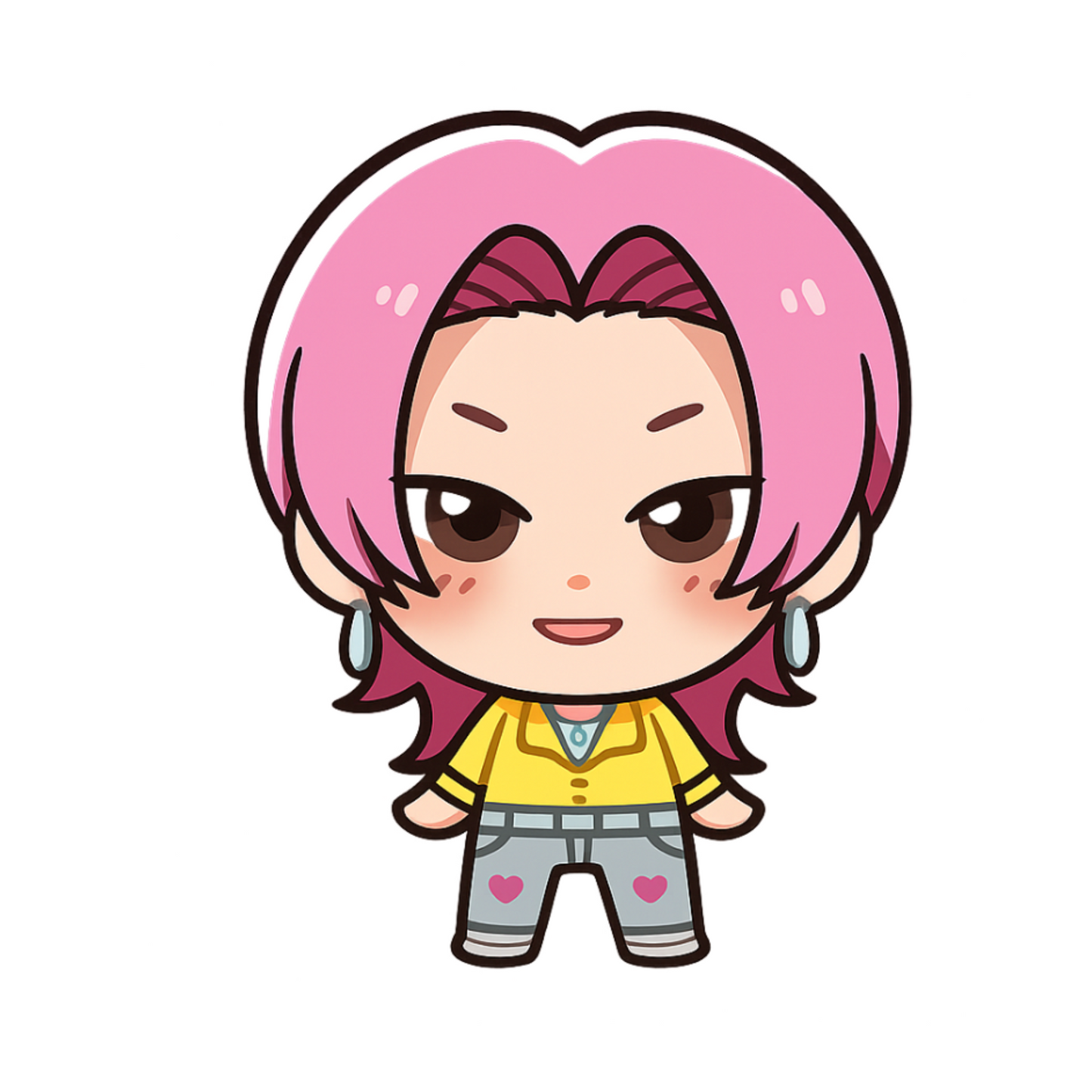 K-pop Stickers - Chibi Mina