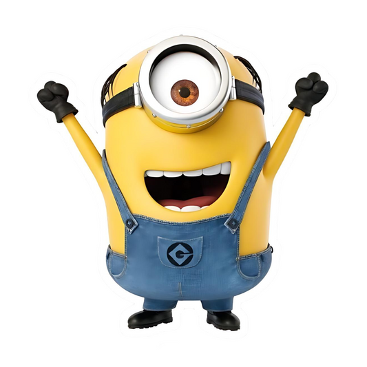 Minions Stickers - Celebrating Minion