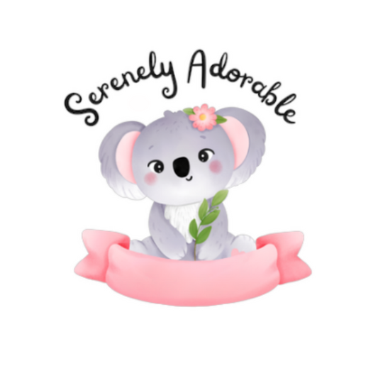 Pun Stickers - Serenely Adorable