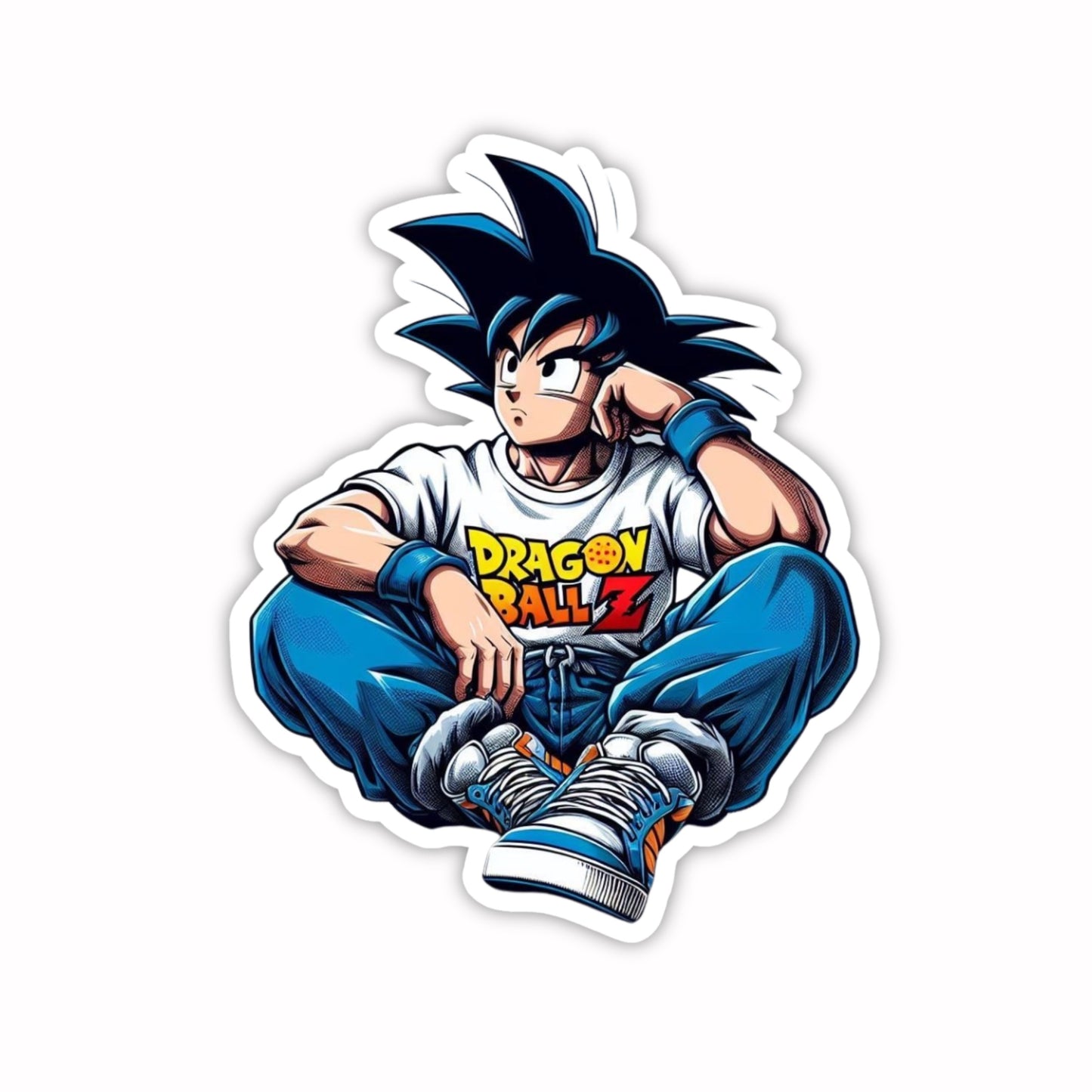 Anime Stickers - Saiyan Street Style