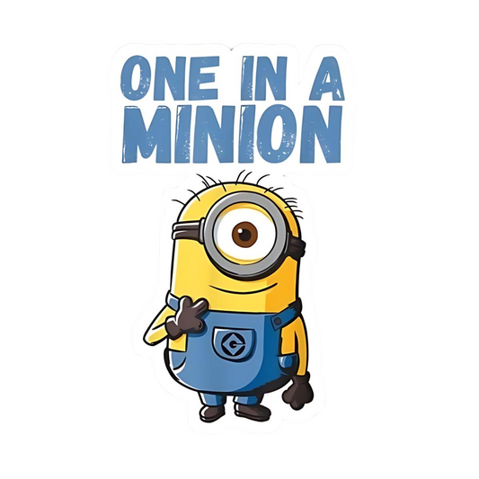 Minions Stickers - One in a Minion