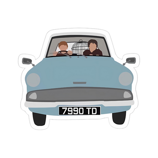 Harry Potter Stickers - Flying Car
